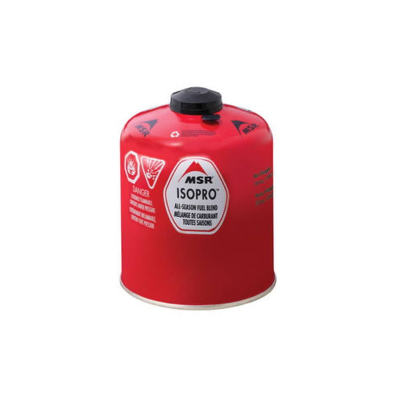 MSR IsoPro Fuel Canister 16oz - Lightweight Camping Stove Fuel for Backpacking, Hiking & Outdoor Cooking | Perfect for Portable Stoves in Wilderness Adventures