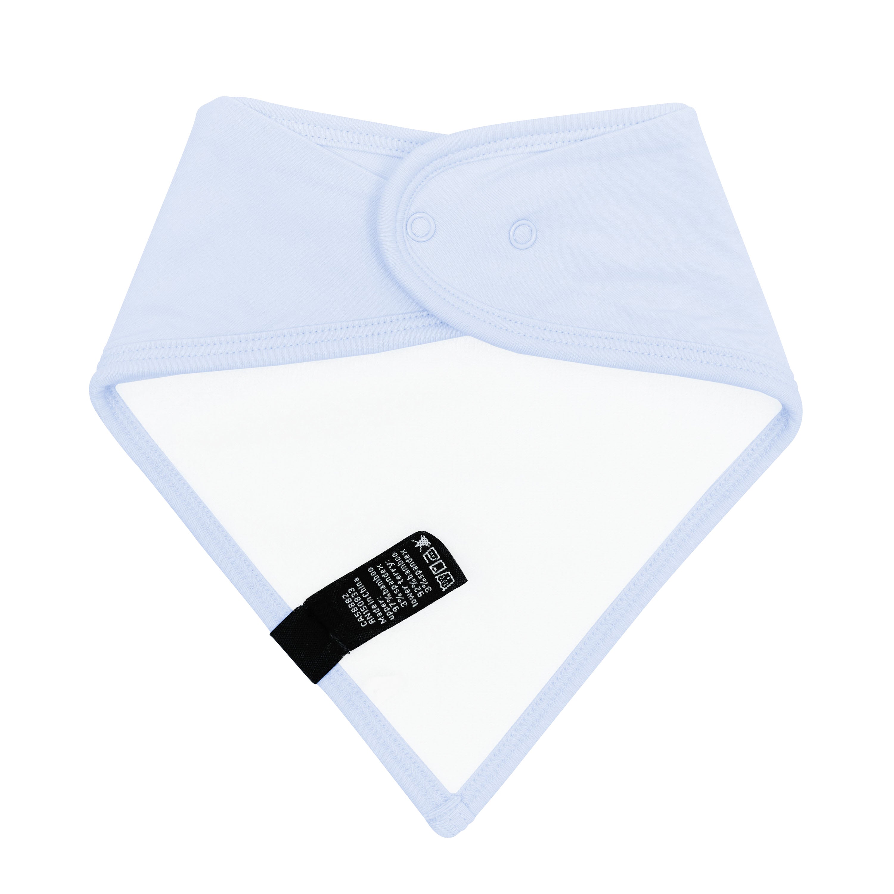 Baby Bib in Mist - Soft & Absorbent Drool Bibs for Infants & Toddlers - Perfect for Feeding, Teething & Messy Playtime