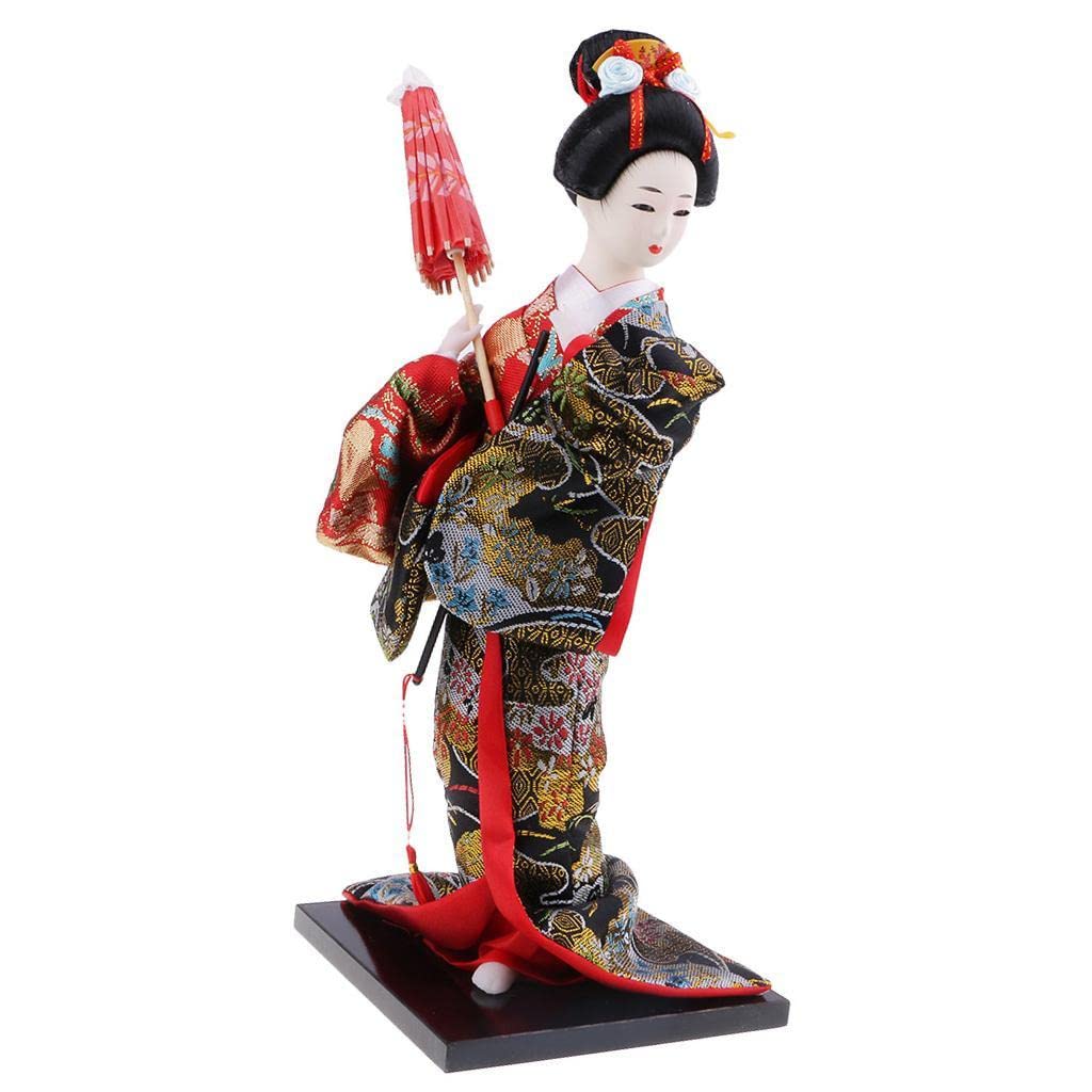 Japanese Geisha Oriental Doll - 6
