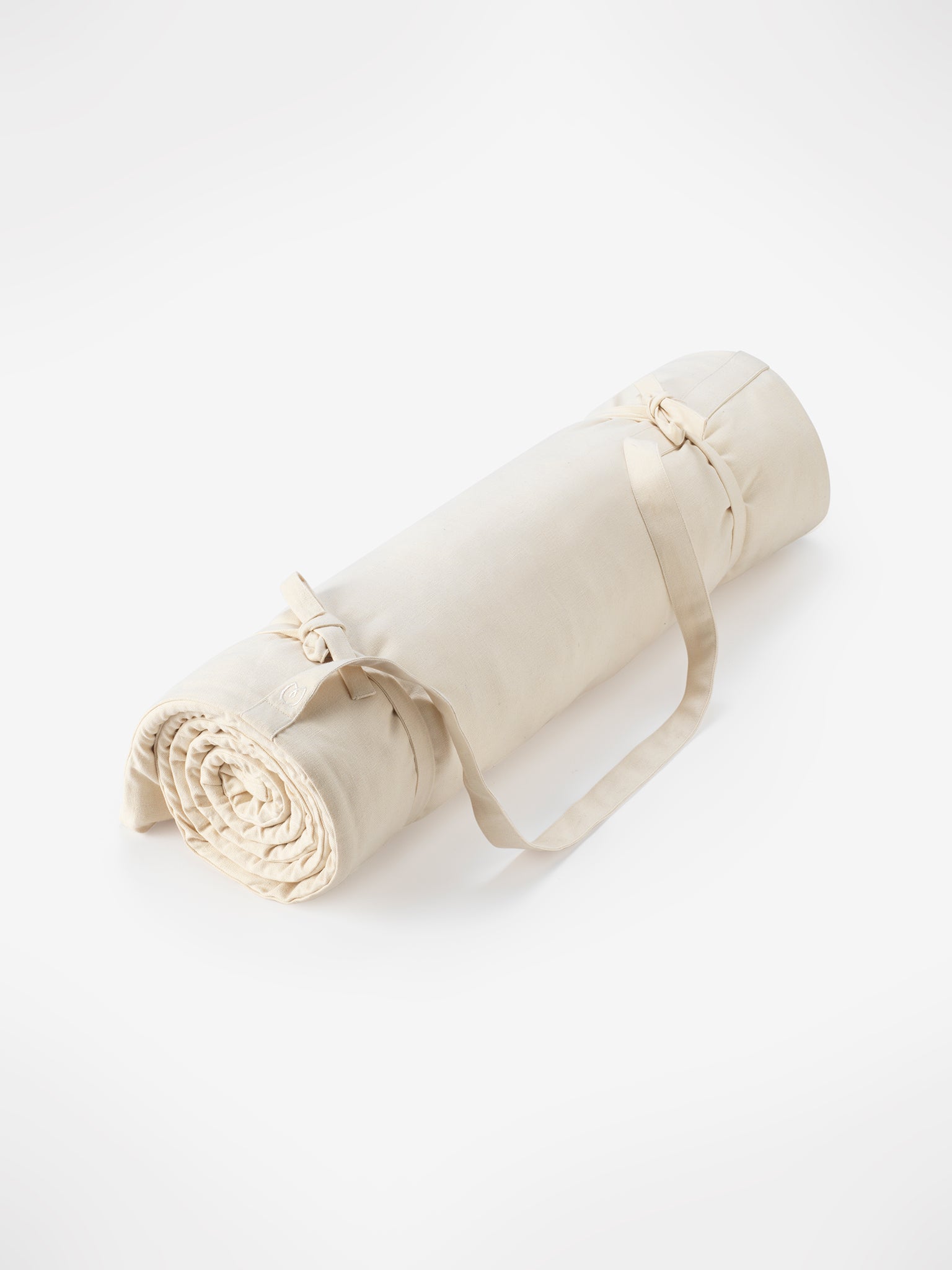 Organic Cotton Restorative Yoga Mat - Eco-Friendly & Non-Slip for Home & Studio Yoga Practice - Perfect for Meditation, Stretching & Relaxation