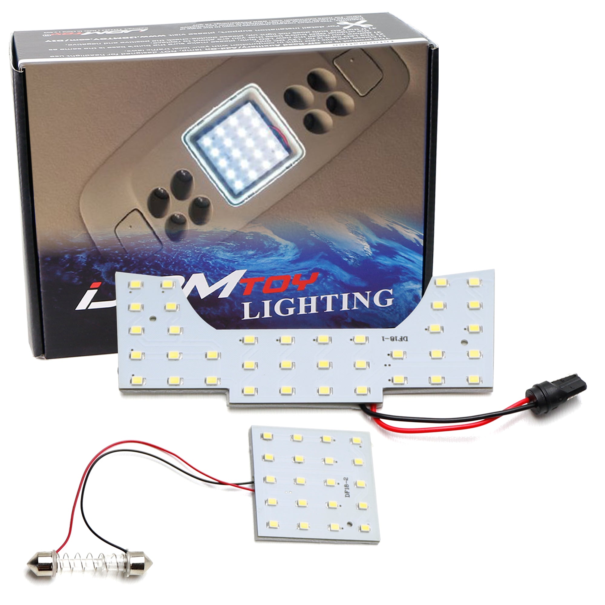 56 SMD White LED Interior Dome Light Kit for 2006-2010 Lexus IS - Direct Fit Replacement, Bright Interior Lighting for Night Driving & Car Interior Upgrade