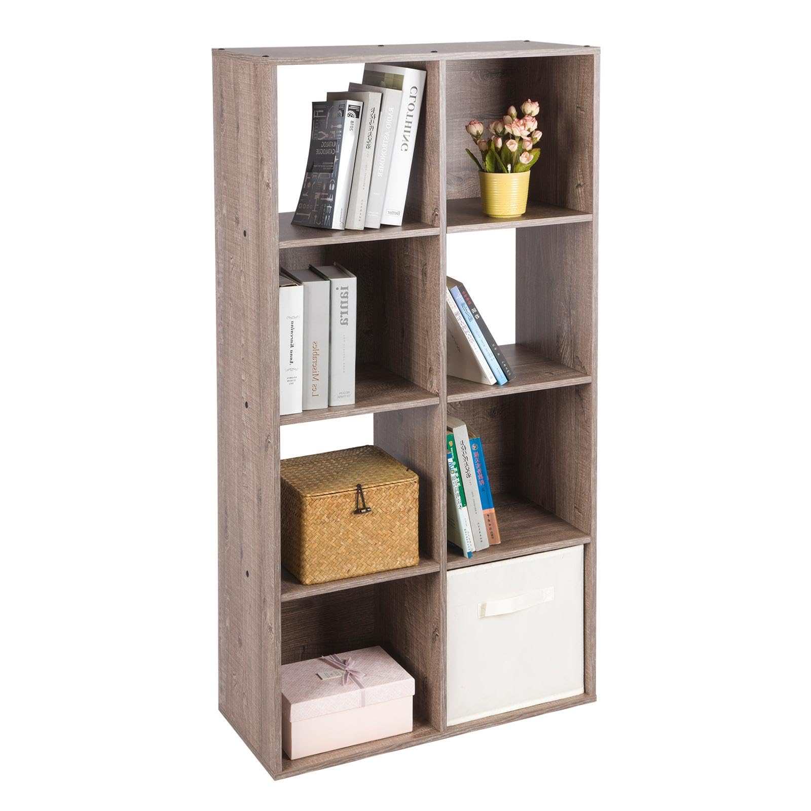 8-Cube Storage Organizer Cabinet with 11