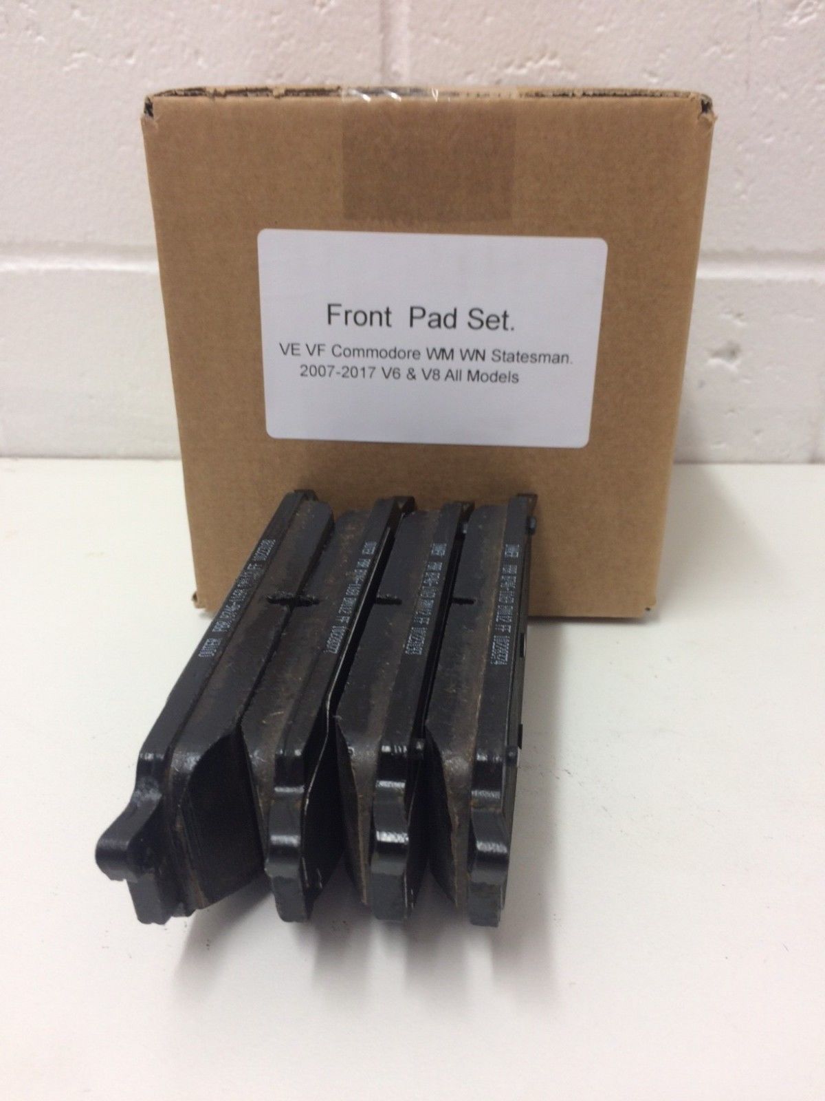 Genuine VE VF Commodore WM WN Statesman Front Brake Pads Set for V6 & V8 Engines - Perfect for Daily Driving and Performance Upgrades