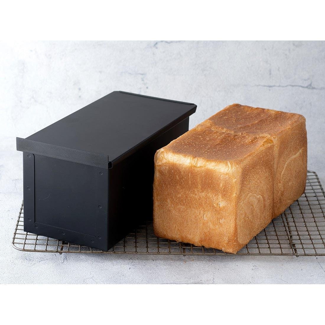 Premium Shokupan Mold - Japanese Milk Bread Pan for 1 lb Loaf | Perfect for Baking Soft, Fluffy Homemade Bread | Ideal for Toast, Sandwiches & Tea Time