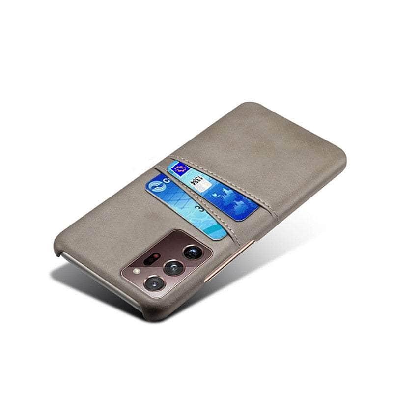 Premium Vegan Leather Galaxy S23 Ultra Card Holder Case - Slim Wallet Phone Cover with RFID Protection for Everyday Use & Travel Accessories
