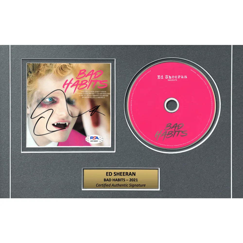 Ed Sheeran Signed 