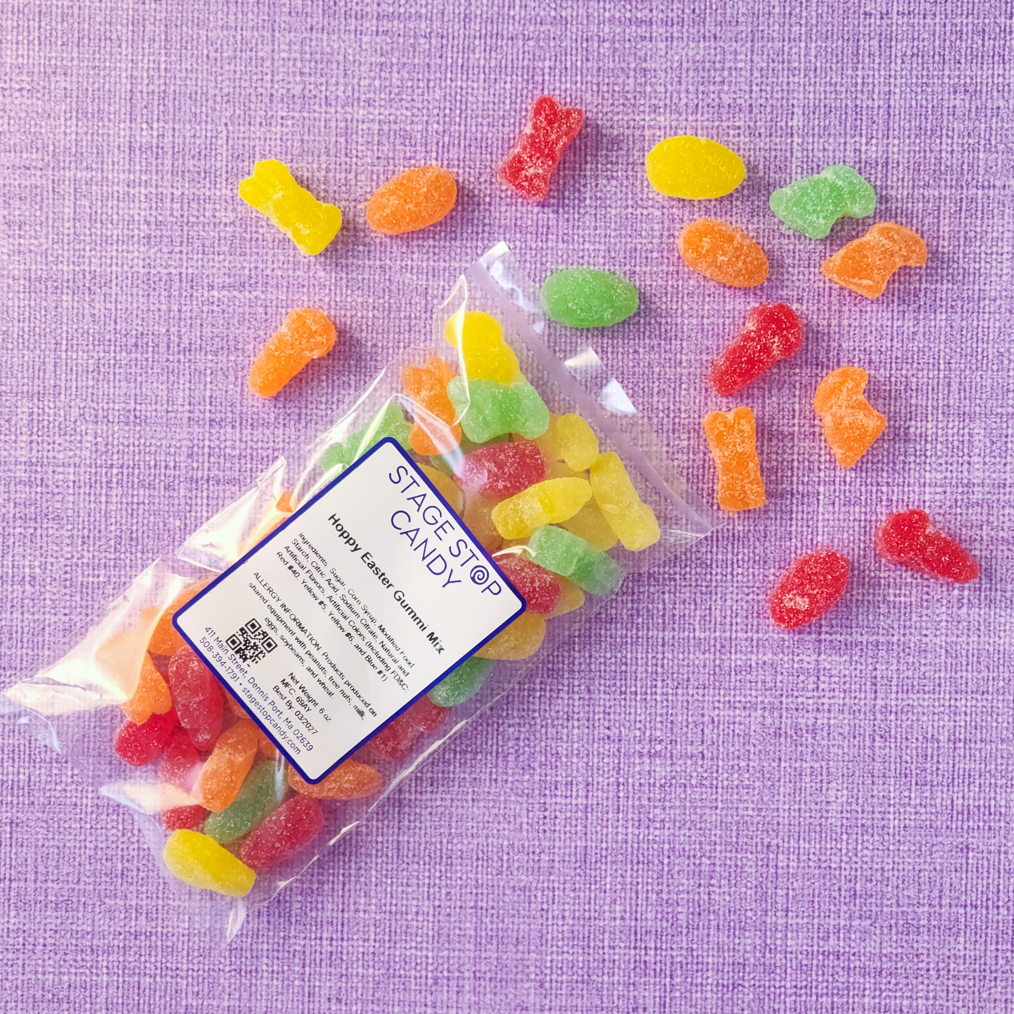 Hoppy Easter Gummy Candy Mix - Assorted Flavors Easter Treats for Kids, Parties & Holiday Celebrations