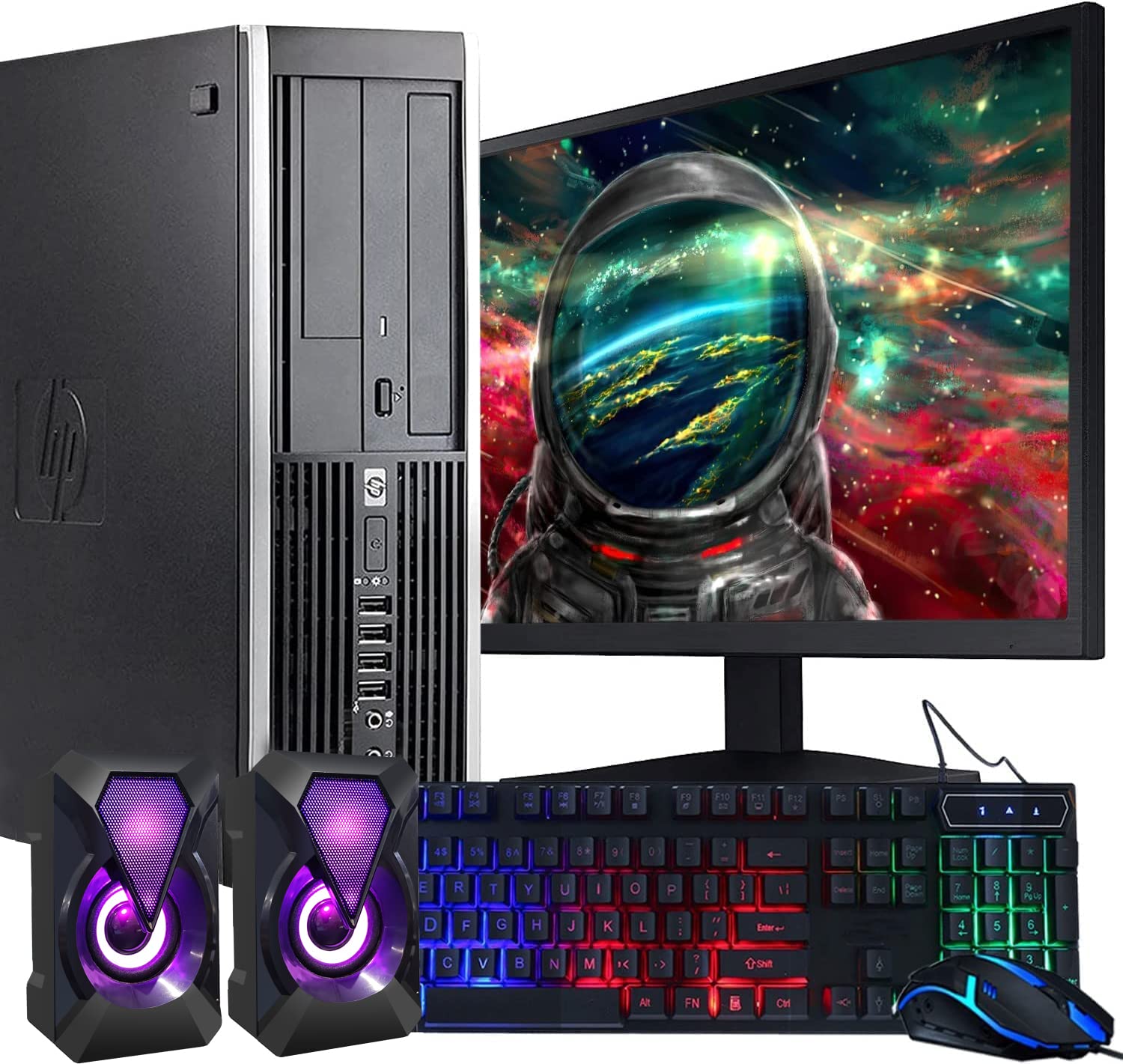 HP Elite Desktop Computer PC - Intel Core i5 3.1GHz, 16GB RAM, 2TB HDD, 22