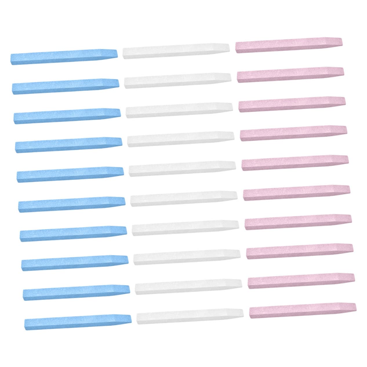 ULTECHNOVO 30pcs Professional Nail Care Kit - Manicure Tools Set with Crystal Nail Files, Cuticle Sticks, Pumice Stones & Polishing Sticks for Natural Nails & Feet Care - Perfect for Home Salon, Pedicure & DIY Nail Art