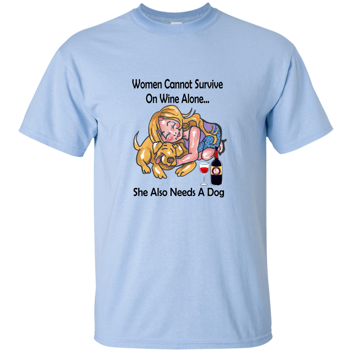 WineyBitches.co Women's Funny Wine Lover T-Shirt - Black Lettering Graphic Tee for Wine Enthusiasts, Girls Night Out & Casual Wear