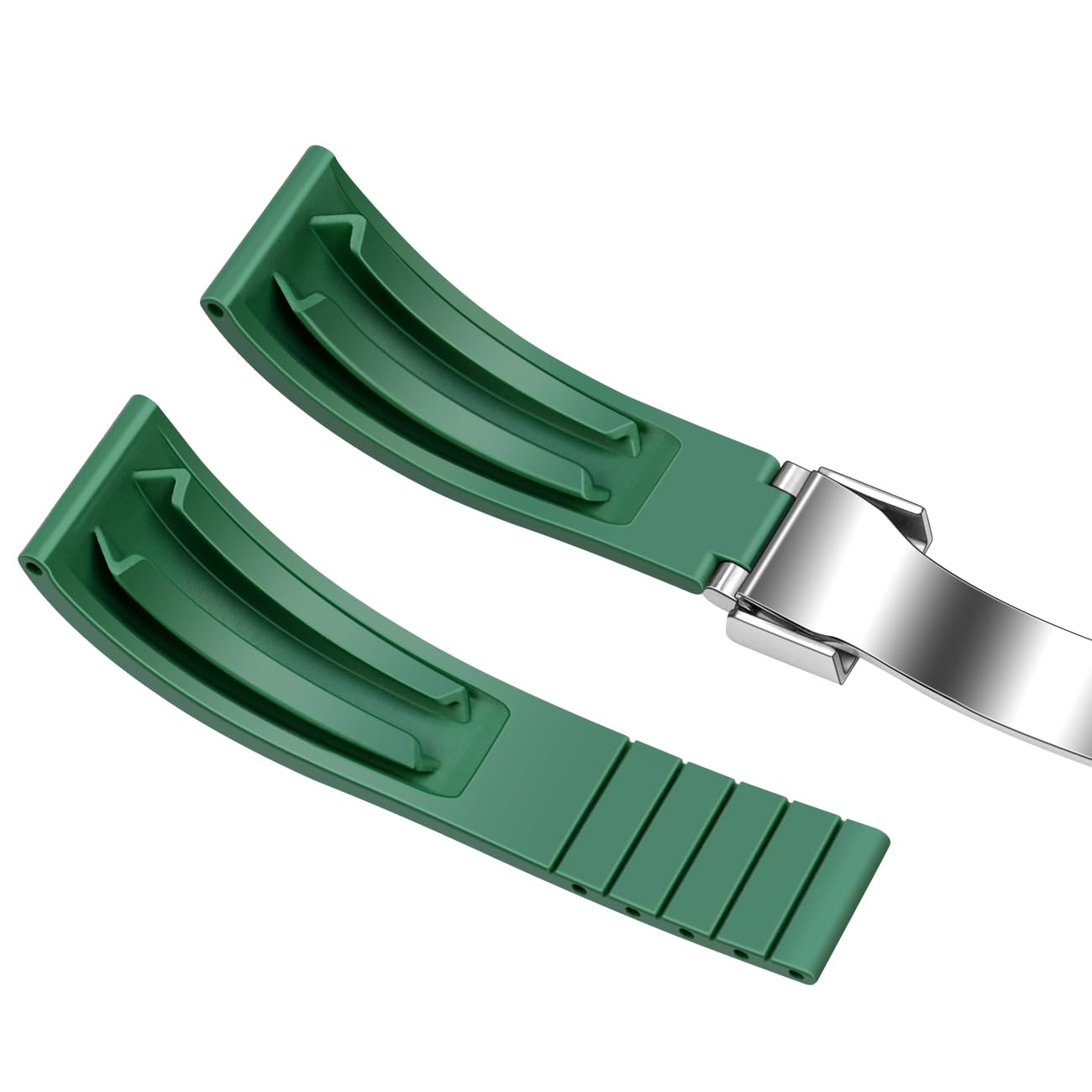 20mm Silicone Watch Band - Replacement Strap for Men & Women | Gym & Daily Wear