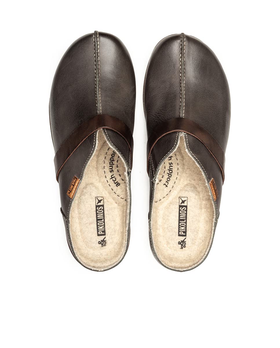 PIKOLINOS Women's Leather Clogs - Comfortable Slip-On Shoes for Casual Wear, Walking & Outdoor Activities