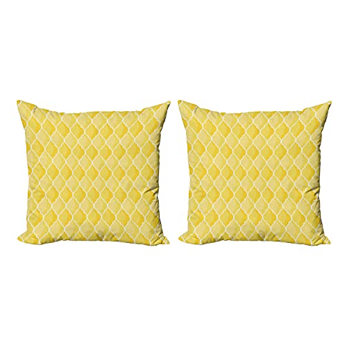 Mustard Yellow White