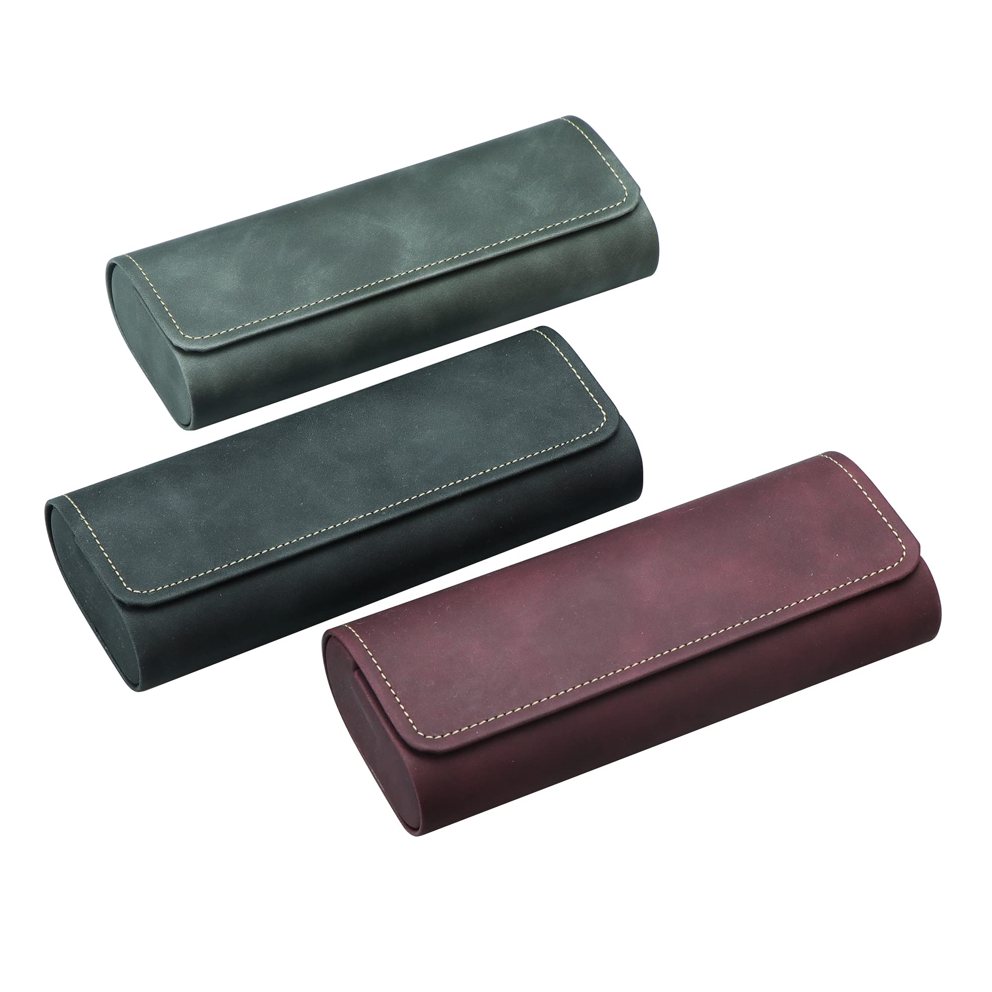 Durable Hard Shell Eyeglass Case for Men, Women & Kids - Protective Sunglasses & Eyeglasses Storage - Perfect for Travel, School & Everyday Use