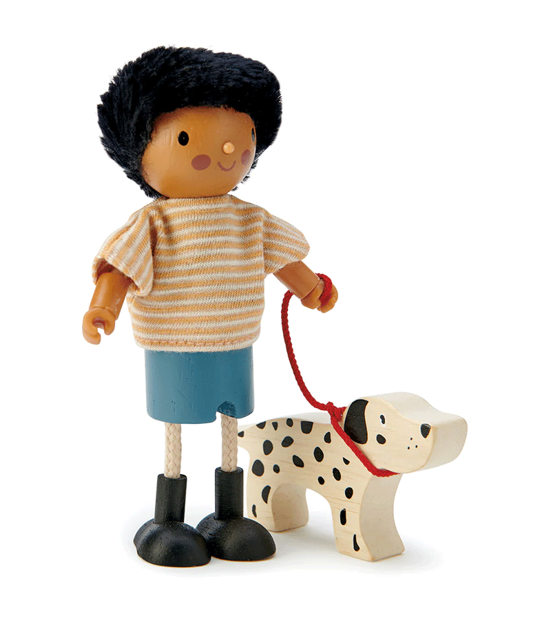 Mr Forrester Wooden Toy by Tender Leaf Toys - Educational Forest Ranger Figure for Kids Pretend Play & Nature Exploration