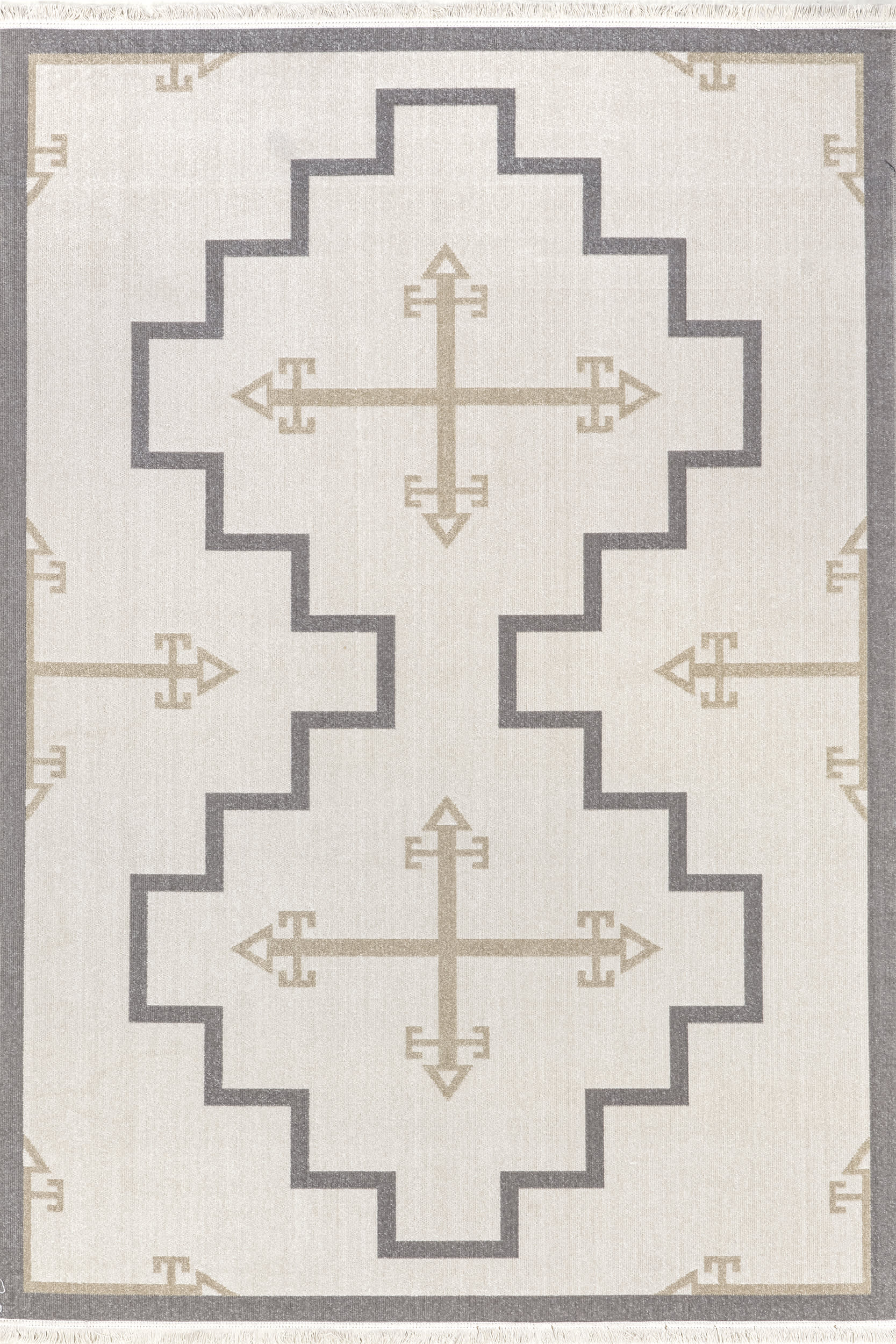 Cherey Wanderlust Indoor/Outdoor Rug - Soft & Durable Beige Area Carpet for Living Room, Patio, Bedroom & Deck | Water-Resistant & Easy to Clean