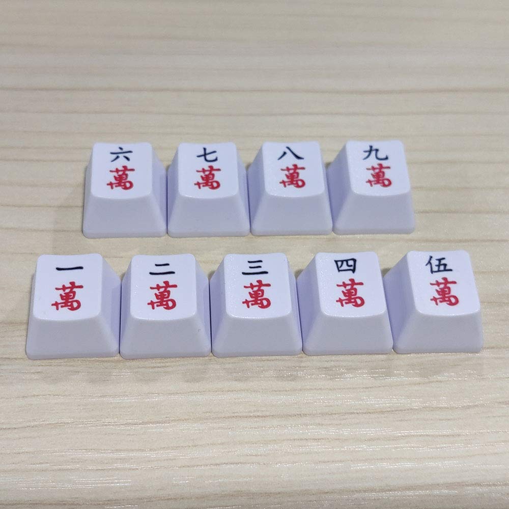 PBT Keycaps for Cherry MX Mechanical Keyboard - Durable Gaming Keycaps Compatible with Corsair, Razer, RGB Keyboards (Light Grey) - Perfect for Gamers, Typists & DIY Enthusiasts