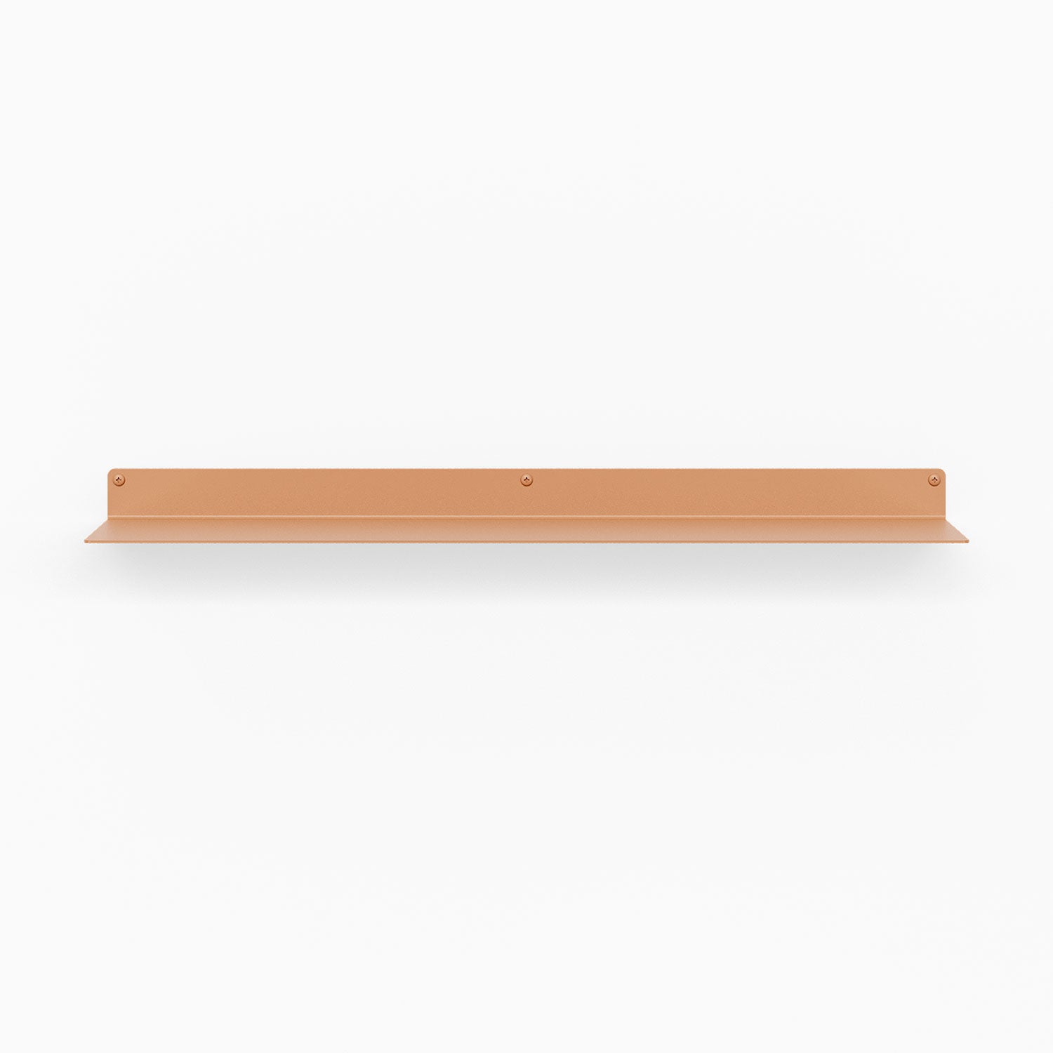 Bender FM 1 Metal Wall Shelf - Industrial Style Floating Shelves for Home & Office Organization - Perfect for Living Room, Bedroom, Kitchen Storage & Display