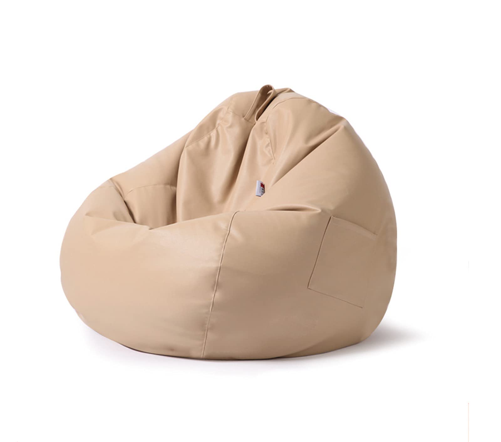 Premium Faux Leather Bean Bag Cover for Adults - Gaming Seat & Living Room Lounger - Washable Replacement Cover for Bean Bags (No Filling Included) - Perfect for Game Rooms, Home Theaters & Relaxation Spaces