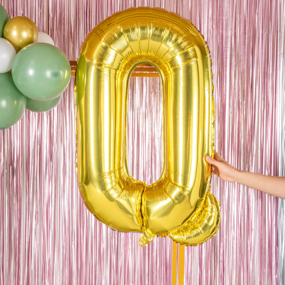 Balloonify Gold Mylar Letter Q Balloon - 40 Inch Large Foil Alphabet Balloon for Birthday Party Decorations, Baby Showers & Graduation Celebrations - 1 Count Box
