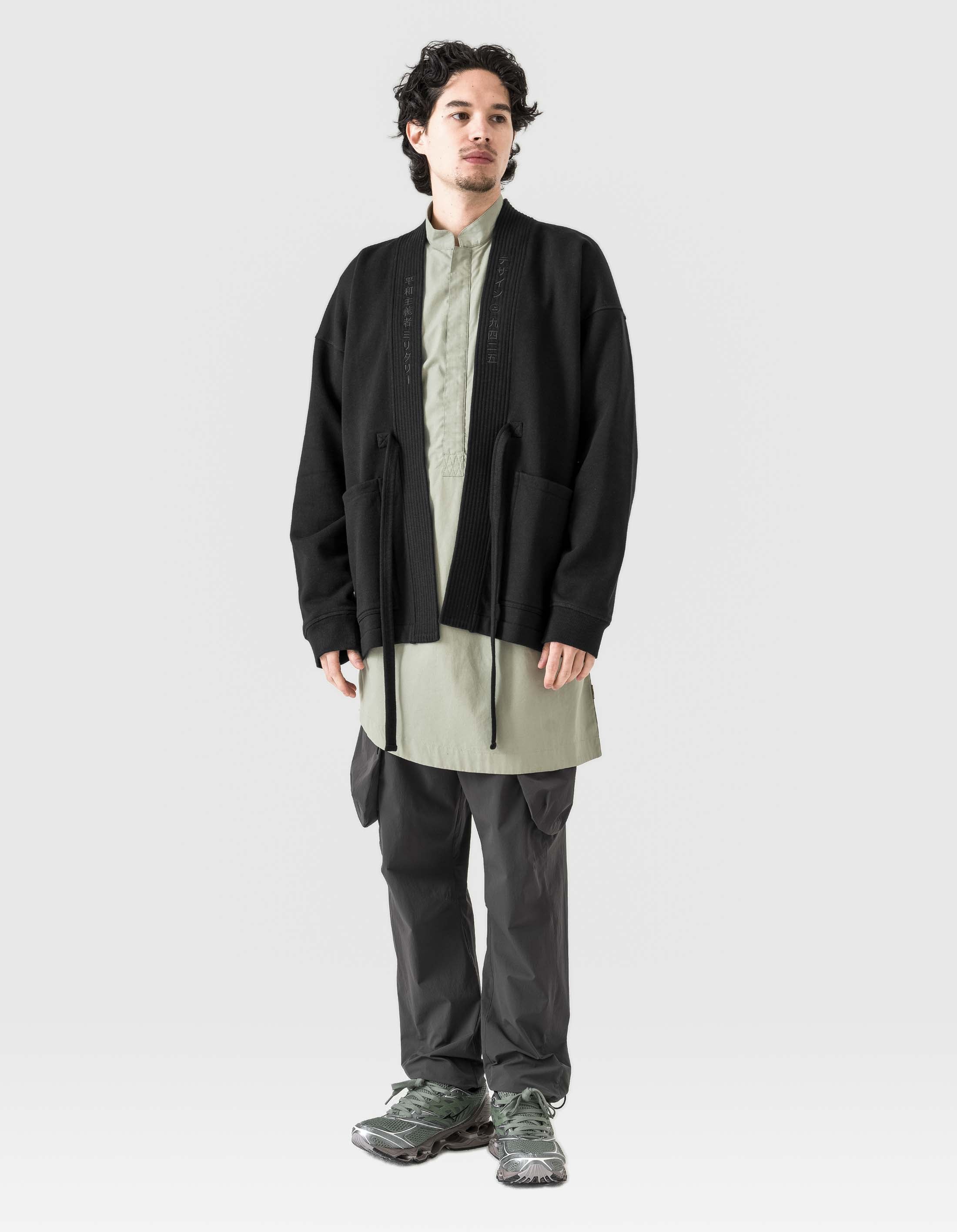 6108 Long Zipped Kurta Shirt for Men - Sage Green Cotton Blend Traditional Pakistani Wear - Perfect for Eid, Weddings & Cultural Events