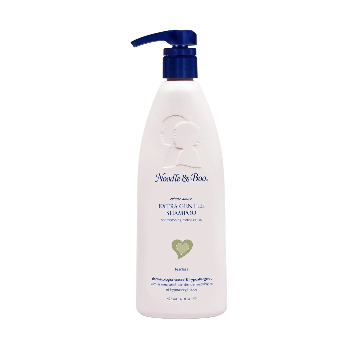 Extra Gentle Shampoo 16 oz - Sulfate-Free & Hypoallergenic for Sensitive Scalp - Perfect for Daily Hair Care & Color-Treated Hair