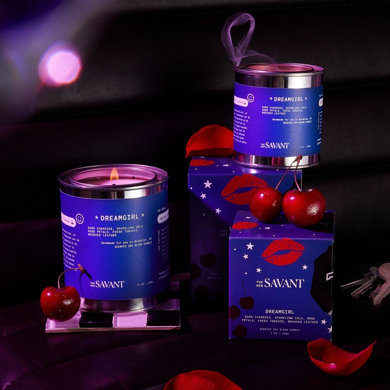 Dreamgirl Scented Candle - Premium Soy Wax Candles for Women, Romantic Home Decor & Relaxation Gift - Perfect for Bedroom, Bathroom, and Spa Nights