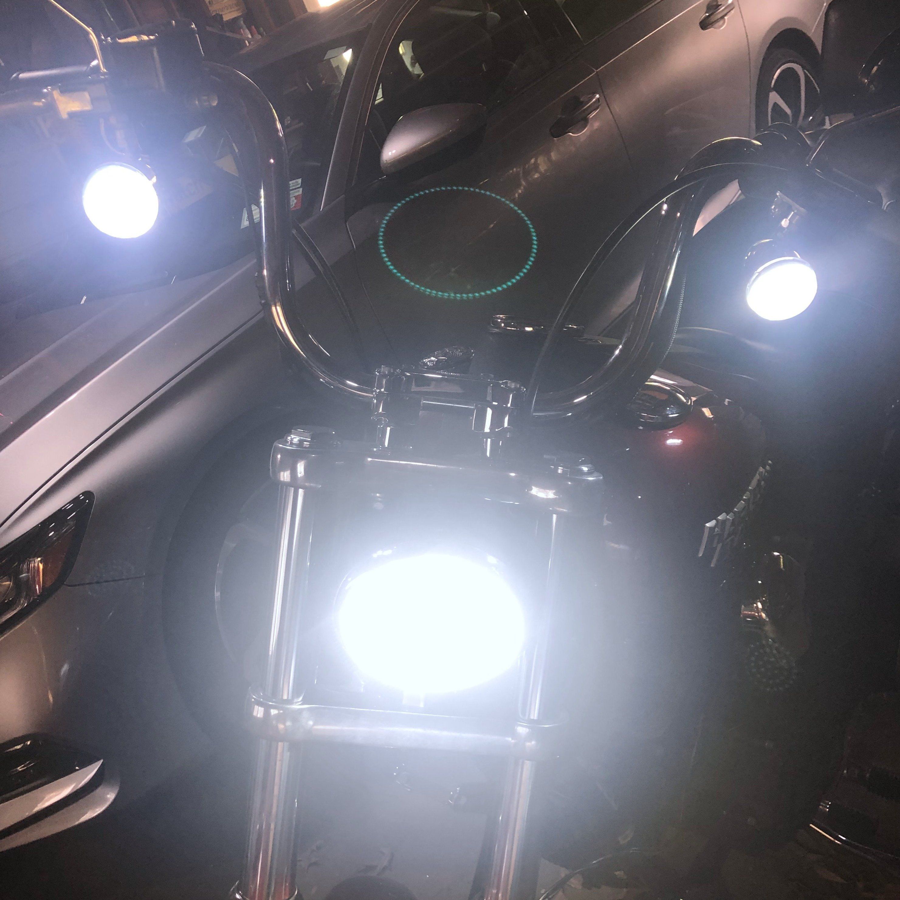 Premium LED Front Turn Signals for Harley Davidson - Eagle Lights Gen II with Full Running Light - Enhance Visibility & Safety for Night Riding & Urban Commuting