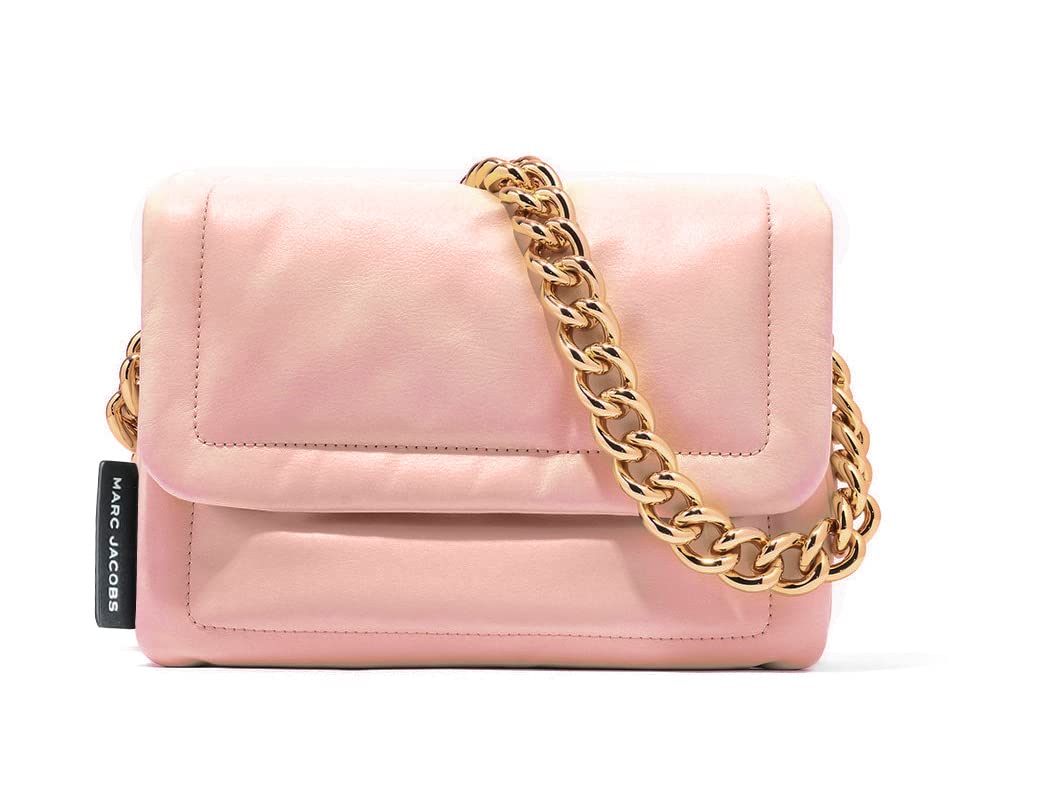 Marc Jacobs Mini Pillow Leather Shoulder Bag for Women - Stylish Crossbody Purse with Adjustable Strap, Perfect for Date Night, Travel & Everyday Use