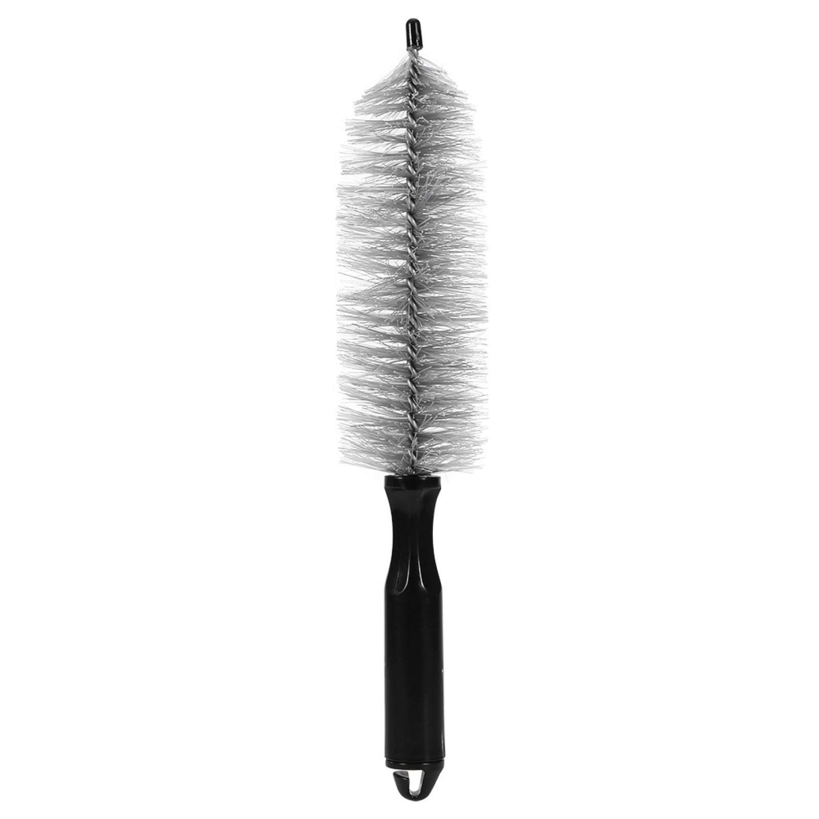 ABS Soft Non-Slip Wheel Hub Brush with Handle - Efficient Car & Vehicle Cleaning Tool for Tires, Rims & Detailing | Perfect for Auto Shops & DIY Car Wash