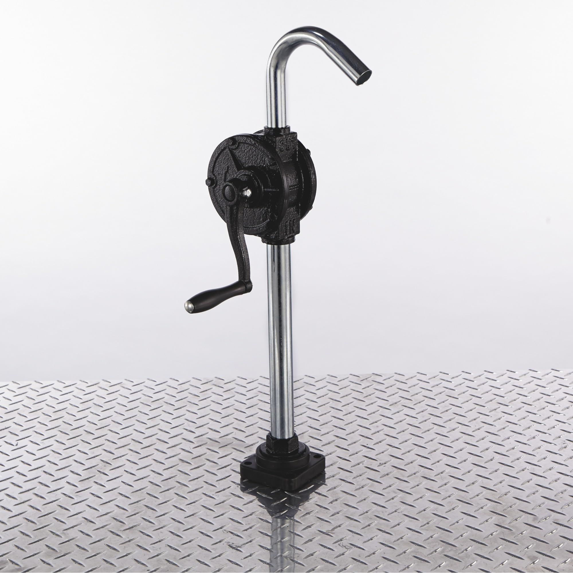 Ironton Cast Iron Rotary Hand Pump - Durable Manual Water Pump for Home, Farm, and Outdoor Use - Ideal for Wells, Irrigation, and Emergency Water Supply