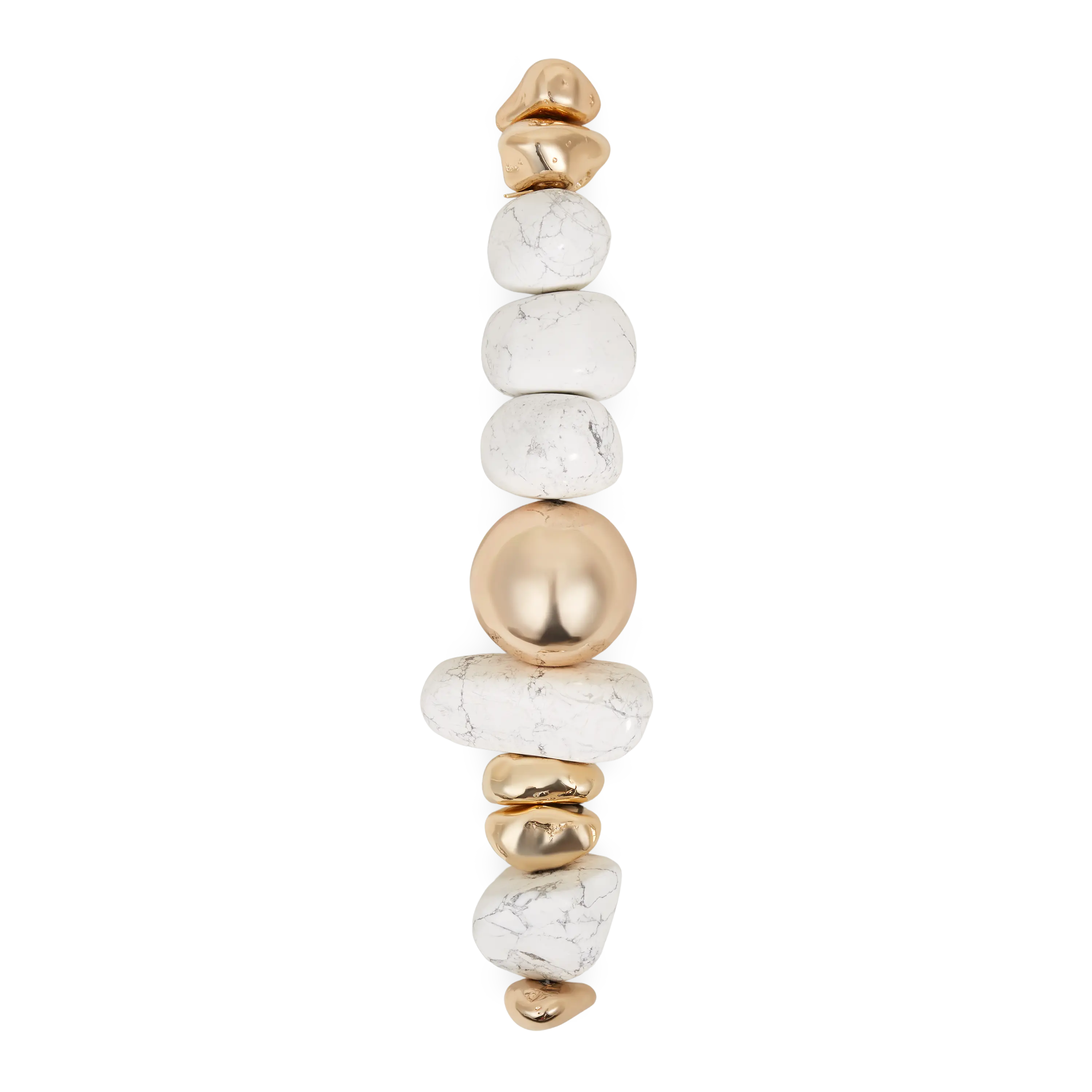 Hand-Carved Link Stone Sculpture - Elegant Home & Office Décor for Feng Shui & Zen Spaces