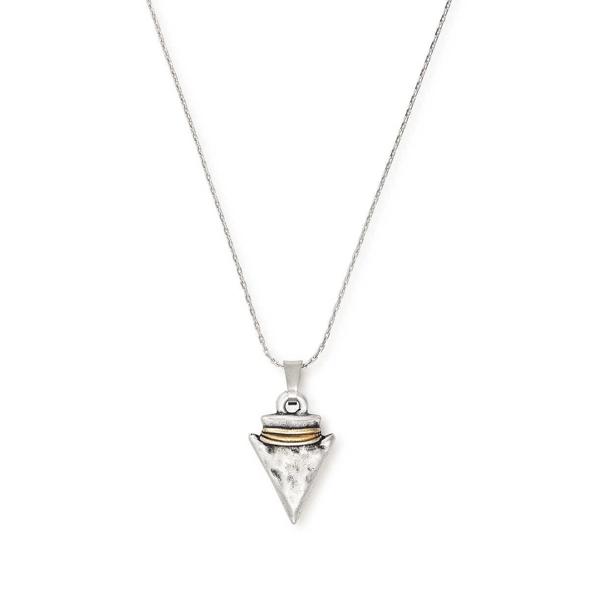 Arrowhead Charm Necklace - Handmade Sterling Silver Pendant for Women - Perfect for Outdoor Adventures, Boho Fashion & Gift Giving