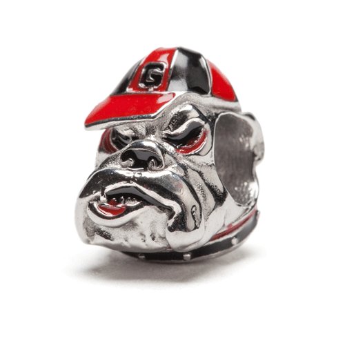 Officially Licensed University of Georgia UGA Bulldogs Jewelry Set - Black & Red Stainless Steel Charms | Perfect for Game Day, Graduation Gifts & Alumni Pride | UGA Gifts, Georgia Bulldogs Merchandise