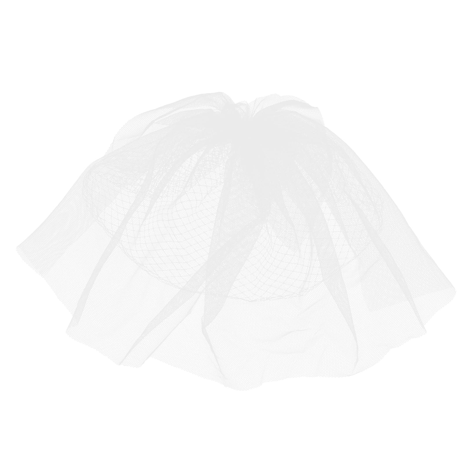 Kichvoe Short Lace Bridal Birdcage Veil with Clip - Vintage Wedding Veil Headpiece for Brides, Perfect for Weddings, Prom, Halloween & Costume Parties