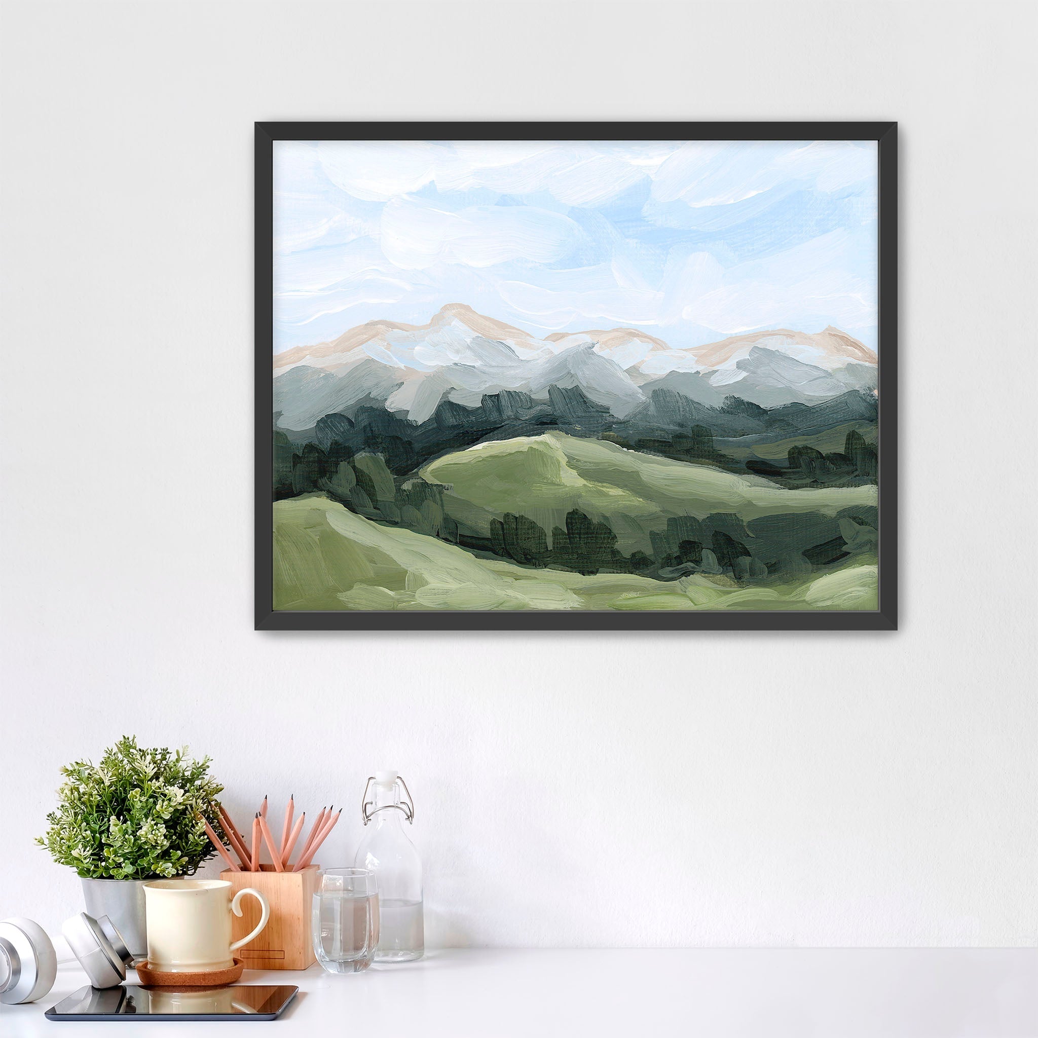 Never Summer Art Print - High Quality Wall Decor for Home & Office - Perfect for Living Room, Bedroom & Workspace