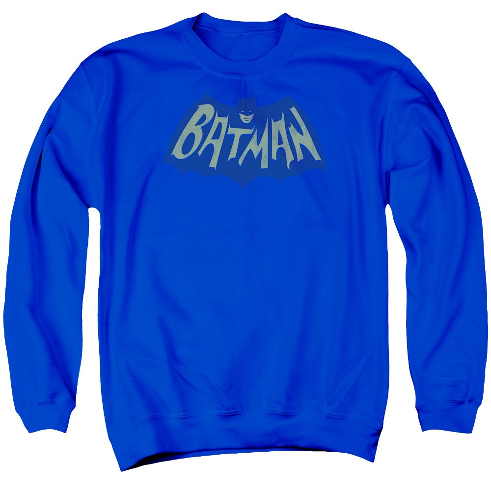Batman Logo Unisex Crewneck Sweatshirt for Men & Women | DC Comics Superhero Apparel | Casual Wear & Cosplay Costume
