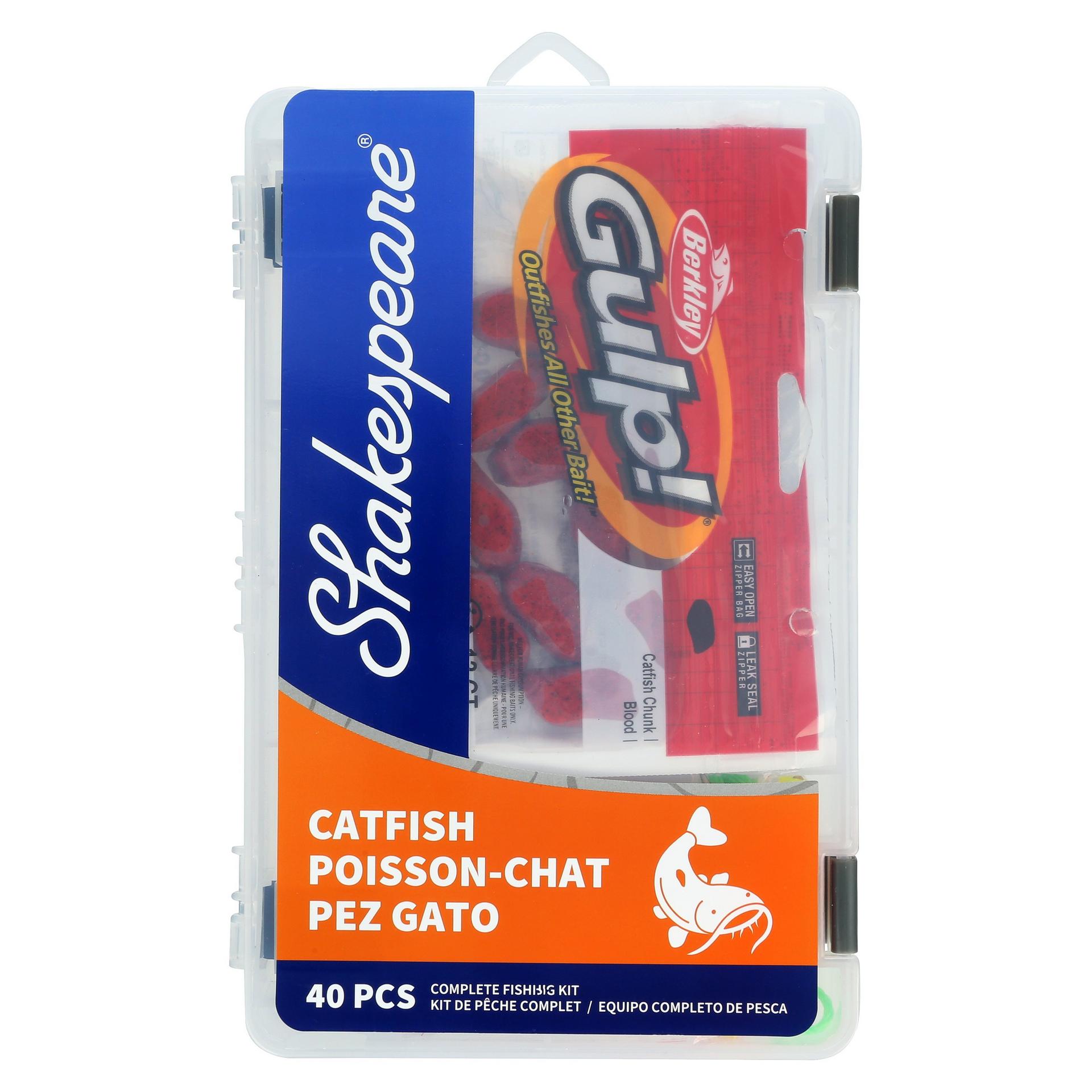 **Catch More Fish® Catfish Fishing Kit - Complete Catfish Bait & Tackle Set for Freshwater Fishing - Perfect for River, Lake, and Pond Fishing Adventures**