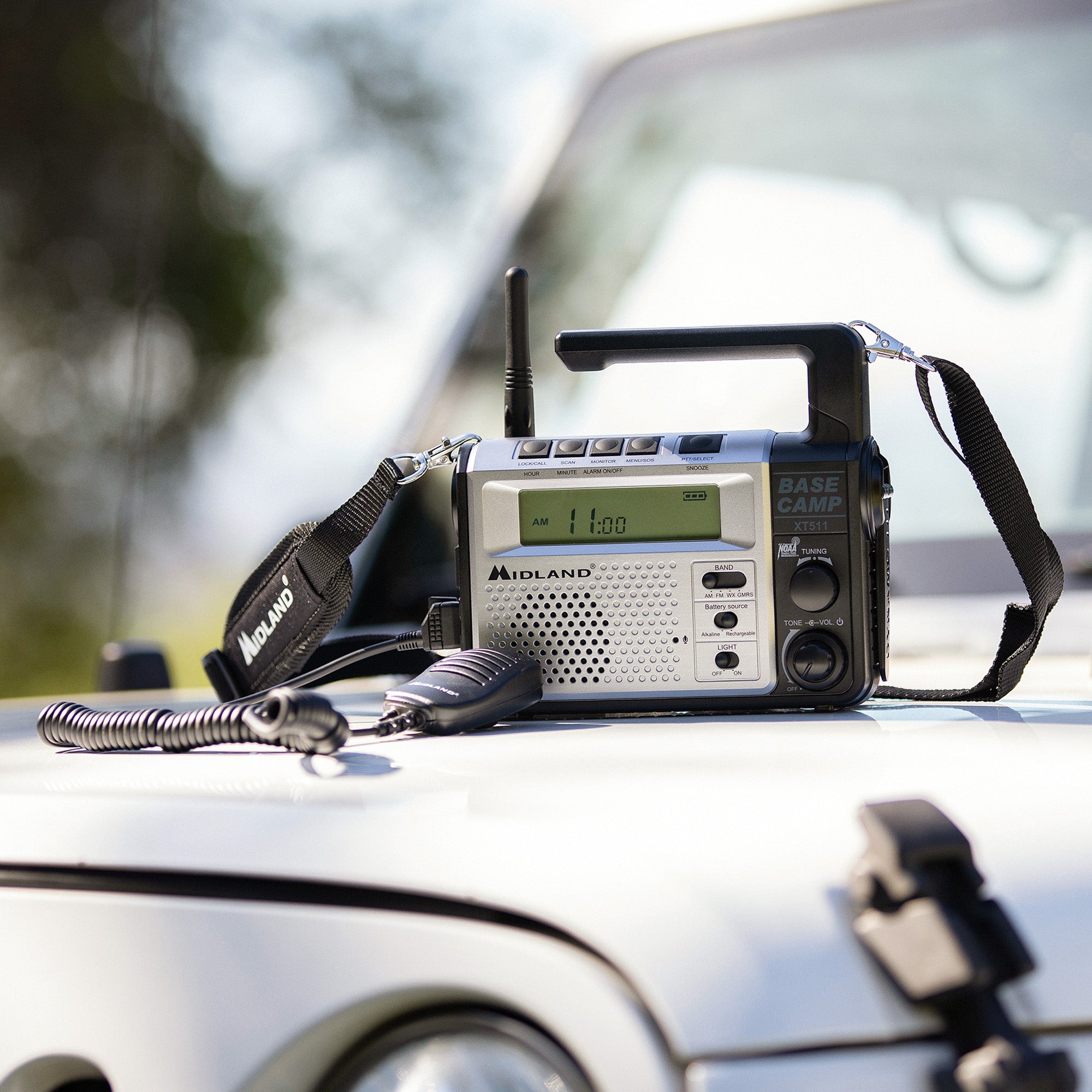 XT511 GMRS Base Camp 22-Channel Two-Way Radio - Long Range Communication for Outdoor Adventures, Camping, Hiking & Emergency Preparedness