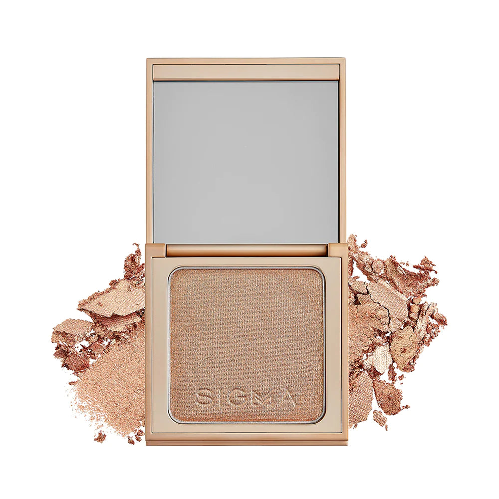Sigma Beauty Highlighter - Luminous Face Highlighter Powder for Glowing Makeup | Perfect for Contouring, Highlighting & Everyday Glam Looks