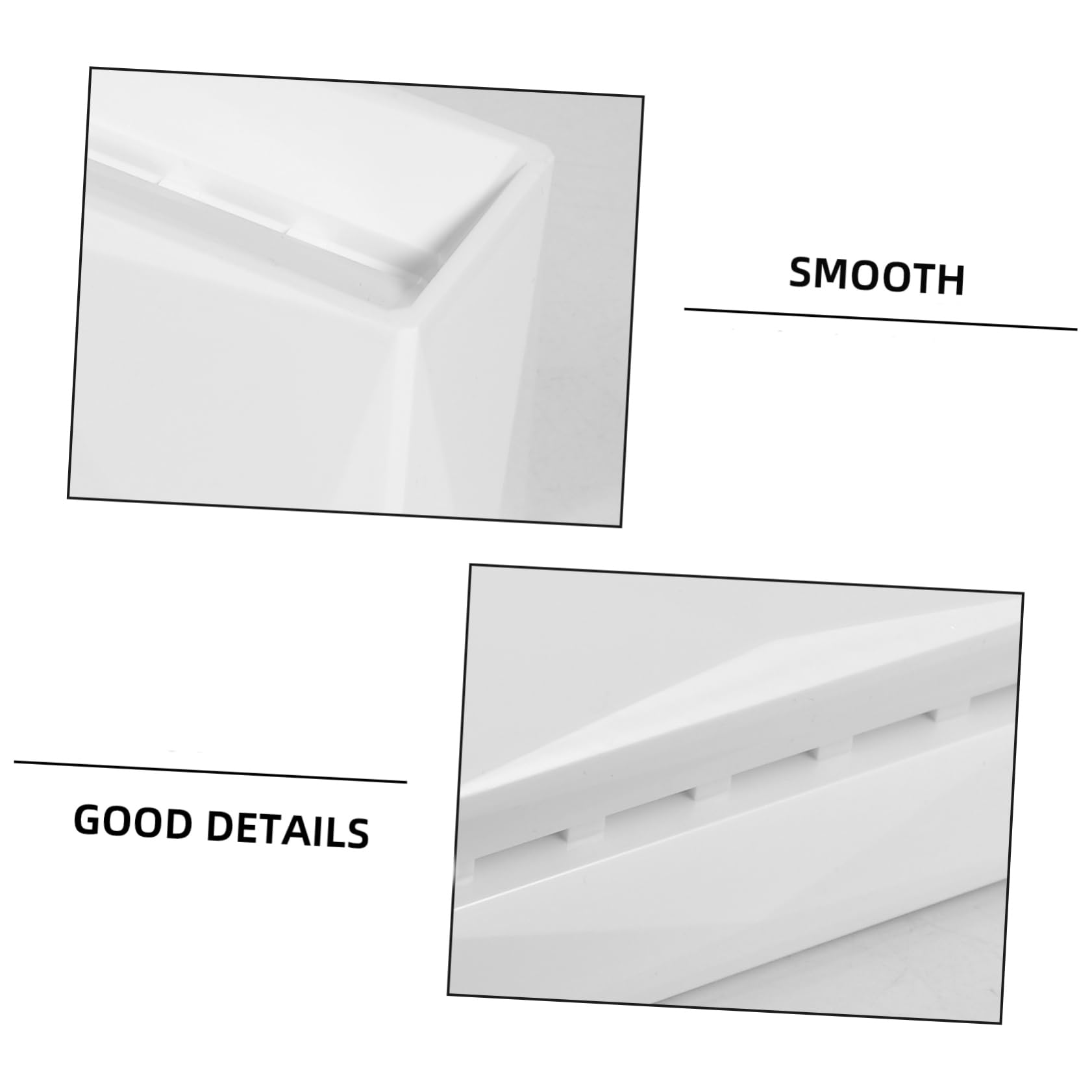 6-Hole Lash Tweezers Storage Rack - White Eyelash Extension Tool Organizer | Professional Makeup Artist Accessories | Salon & Home Beauty Station Organization