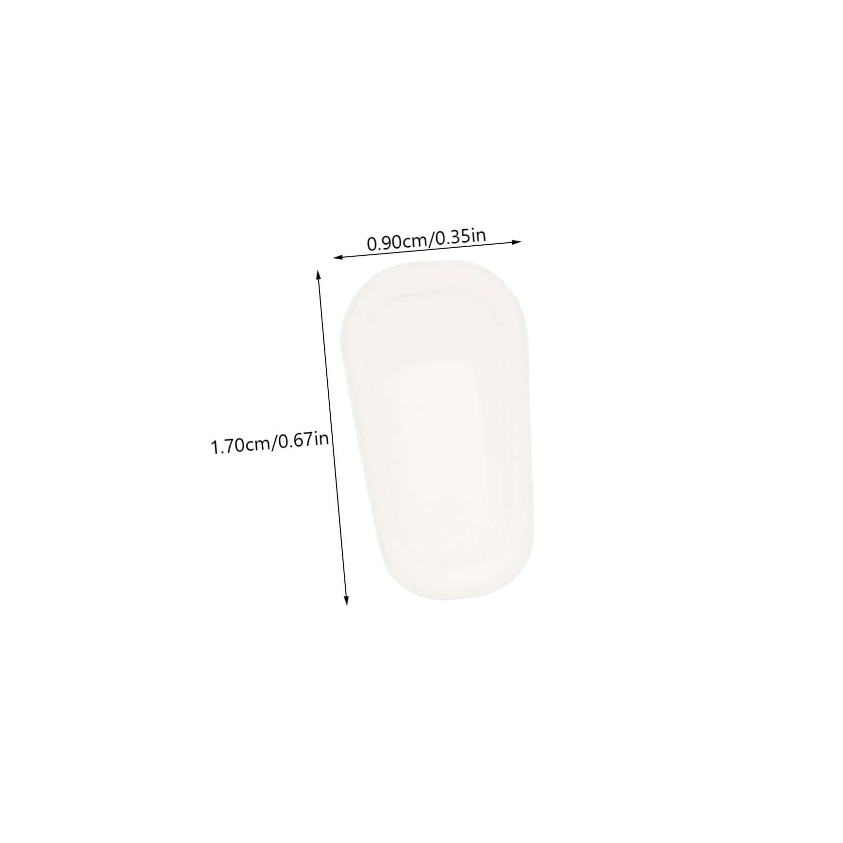 12 Pairs Silicone Nose Pads for Glasses - Anti-Slip Interchangeable Eyewear Nose Pads Replacement - Comfortable Soft Frame Accessories for Reading, Computer & Daily Use