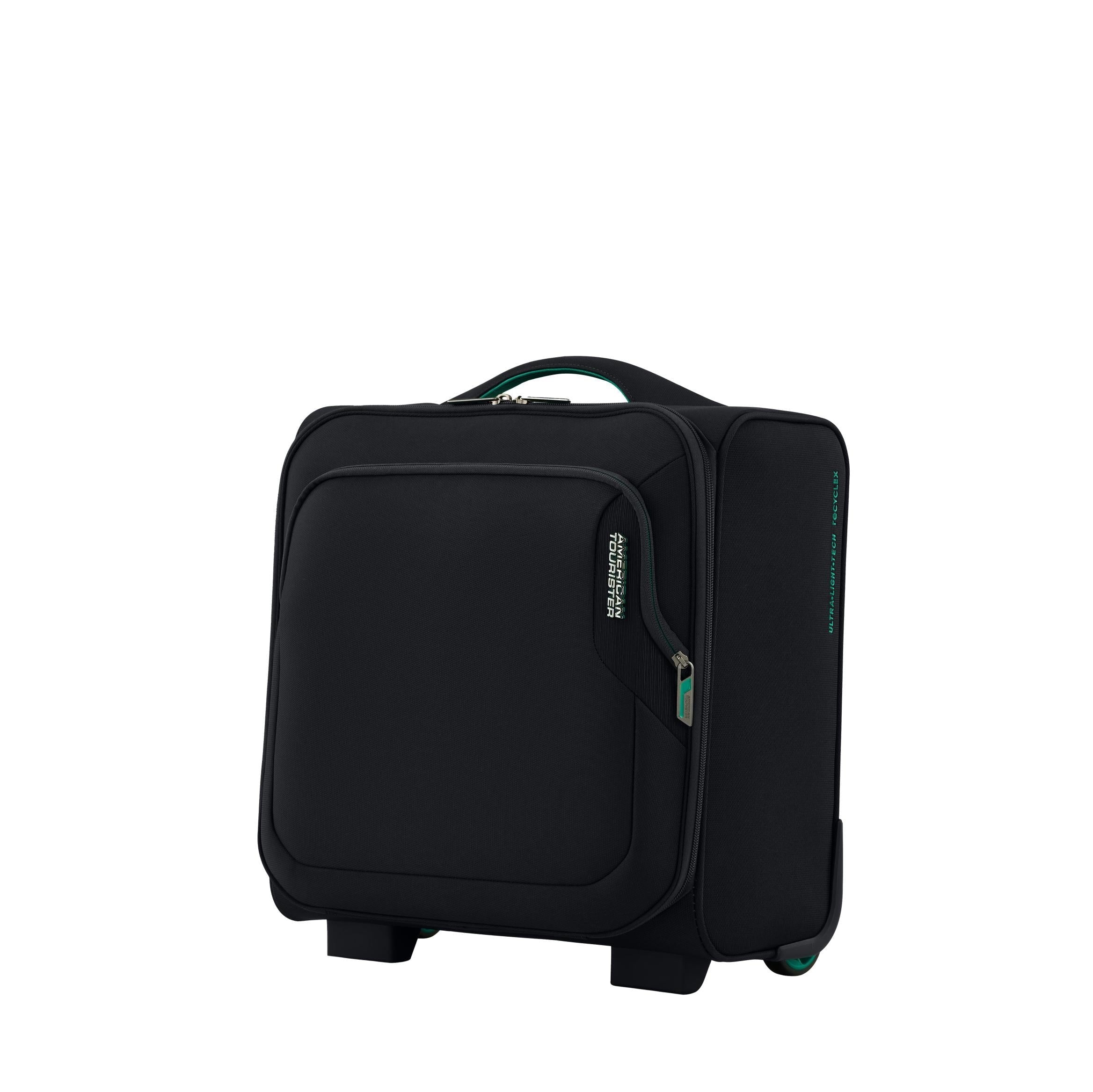 American Tourister Applite 5.0 Underseater Carry-On Luggage - Black Compact Cabin Bag for Air Travel, Business Trips & Weekend Getaways