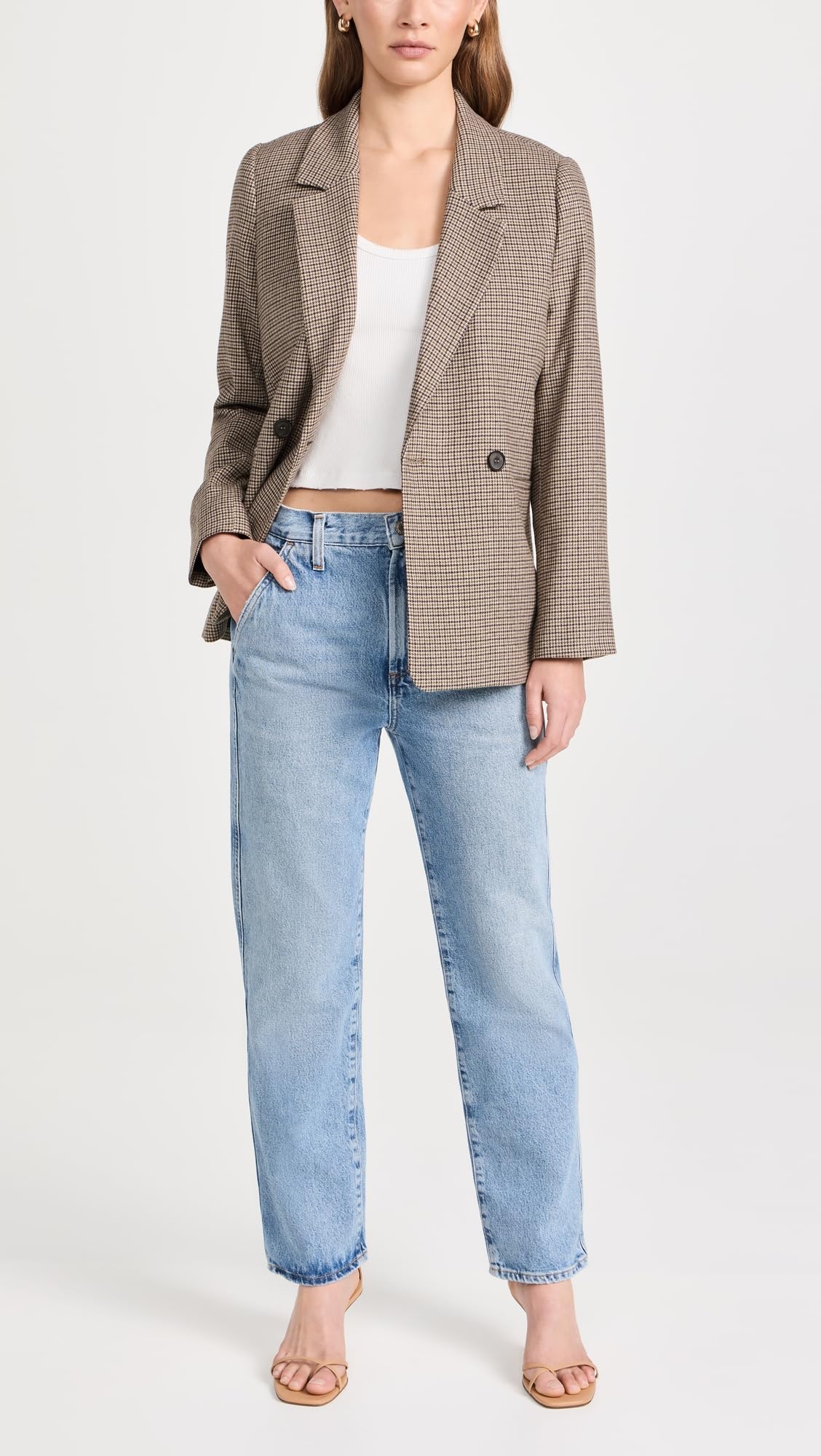 AGOLDE Women's Cooper High-Rise Straight Leg Jeans - Stylish & Comfortable Denim Pants for Casual Wear, Office & Weekend Outfits