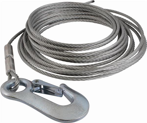 Heavy Duty Winch Cable by Attwood - Premium Quality Boat & Trailer Winch Rope for Marine & Off-Road Use