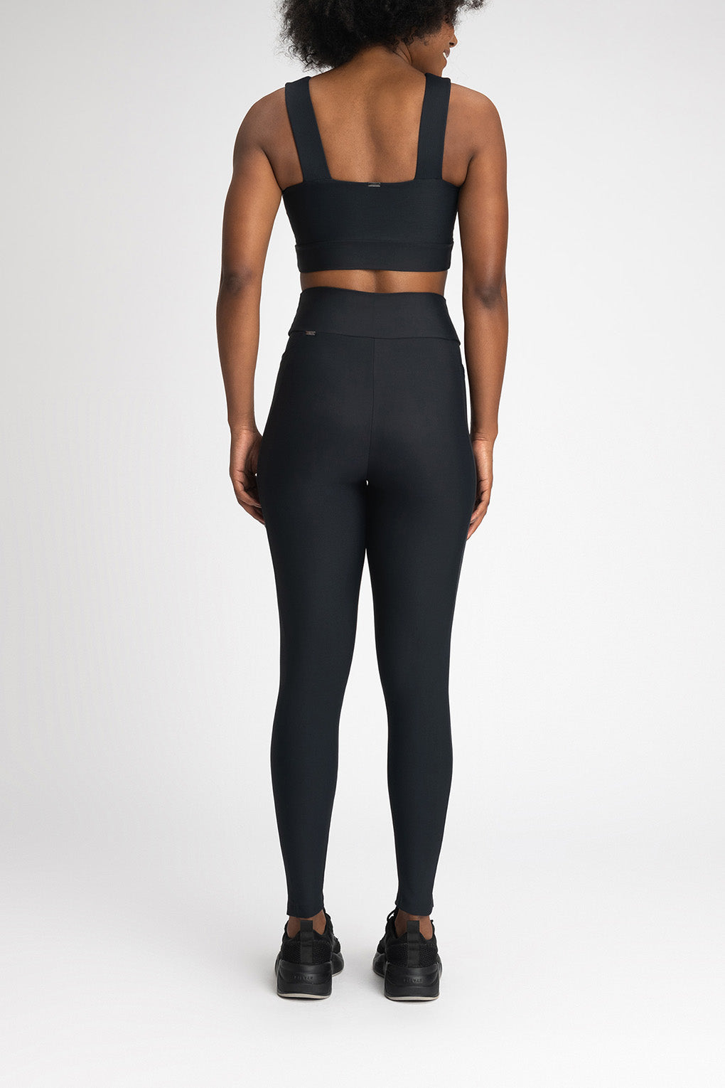 High Waist Ribbed Block Pocket Leggings for Women - Yoga, Running, Workout & Everyday Wear