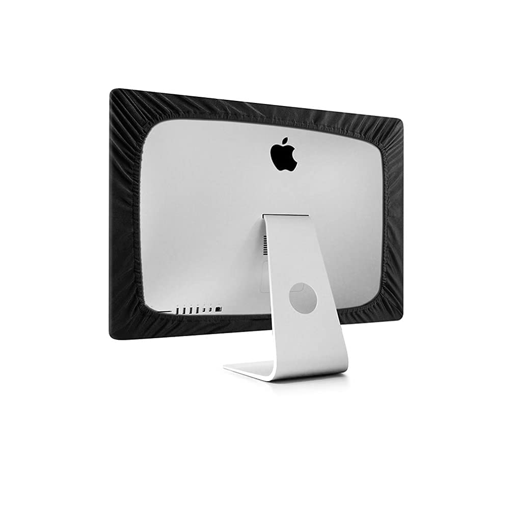 WESAPPINC 27 Inch iMac Monitor Dust Cover Sleeve - Compatible with Apple iMac A1312 / A1419 / A1862 Models - Black Screen Protector for Display Protection - Perfect for Home, Office & Studio Use