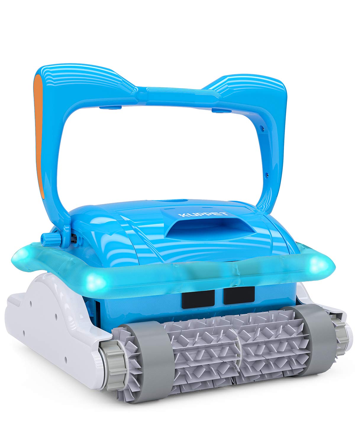 Kenwell Professional Automatic Pool Vacuum Cleaner - Powerful Robotic Pool Cleaner with Large Filter Basket & Tangle-Free Swivel Cord | Cleans Pool Floors, Walls & Steps | Ideal for In-Ground & Above Ground Pools | Perfect for Weekly Pool Maintenance & Debris Removal
