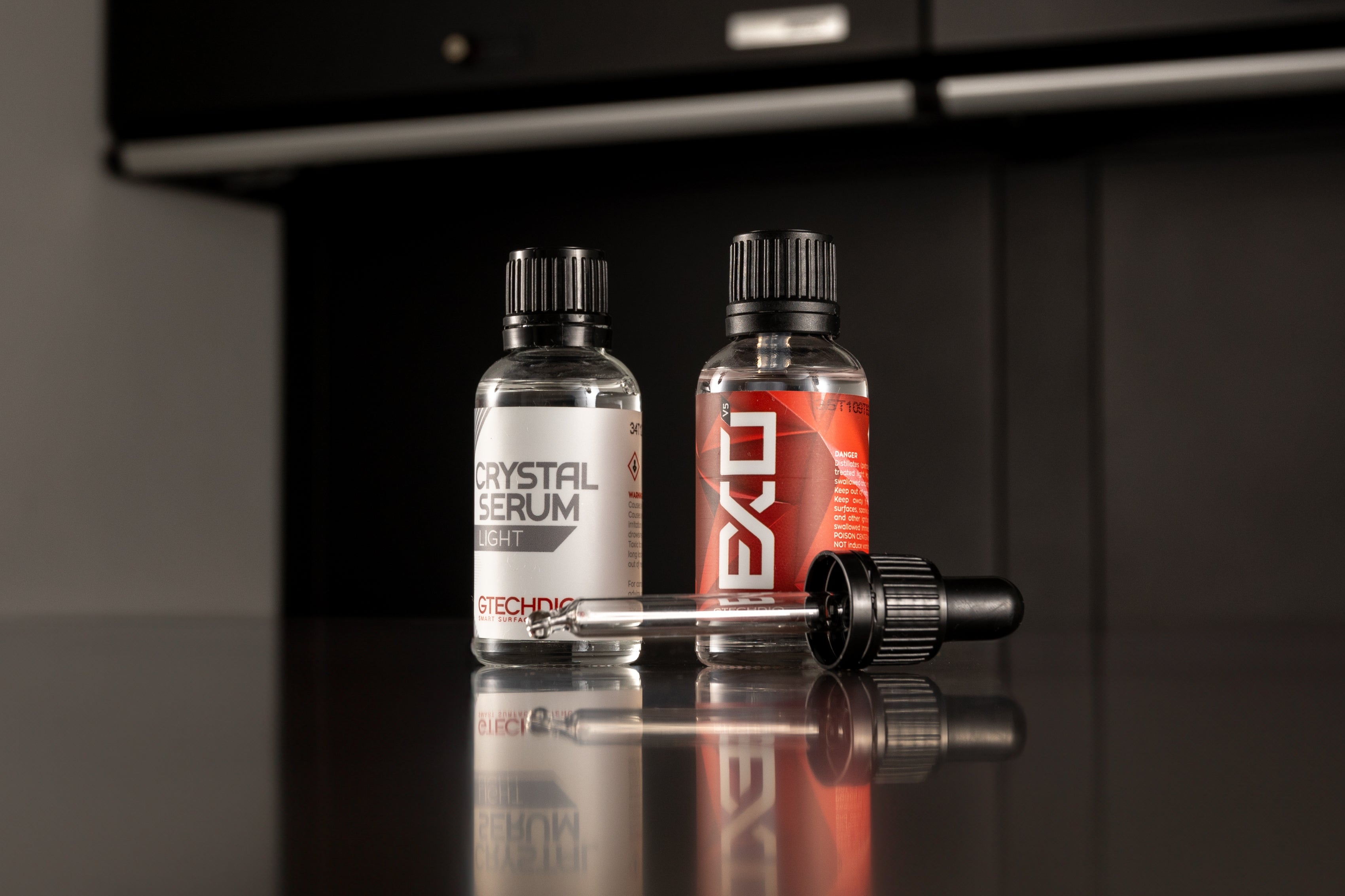 Gtechniq Crystal Serum Light & EXO v5 Nano Coating Combo Kit – Ultimate Car Paint Protection & Hydrophobic Coating for Long-Lasting Shine – Perfect for Detailing, Ceramic Coating & Auto Care Enthusiasts