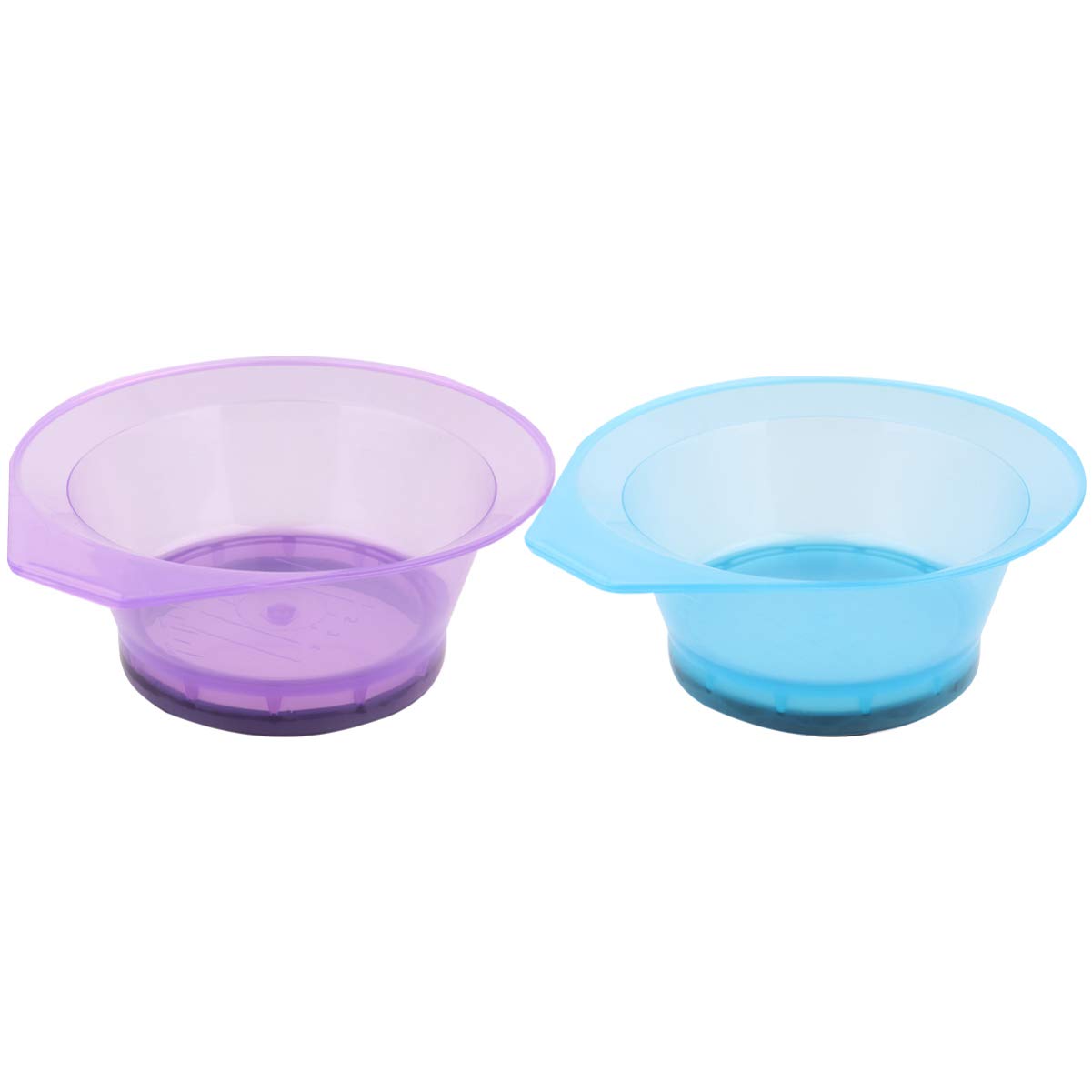 LALAFINA 2 Pack Professional Hair Color Mixing Bowls - Durable Hair Dyeing Kit for Salon & Home Use - Perfect for DIY Hair Coloring, Highlights, and Balayage